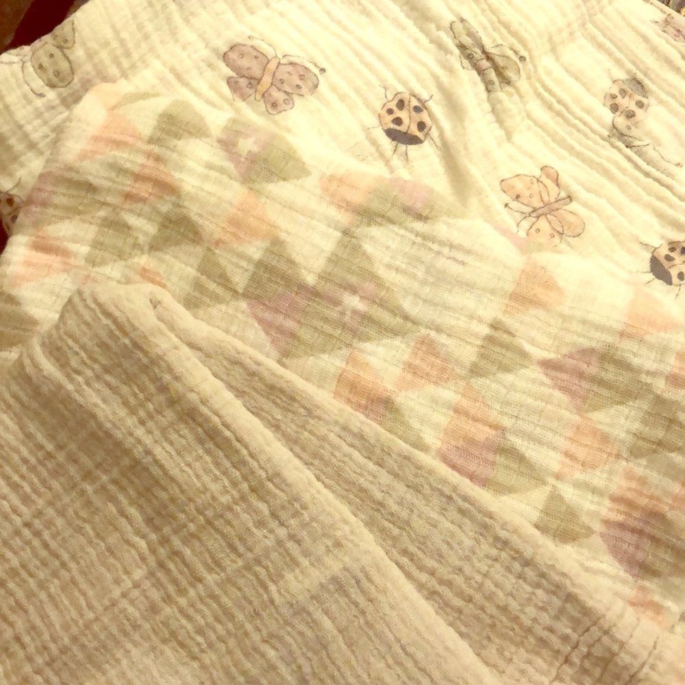 3 Aden and Anais swaddle blankets